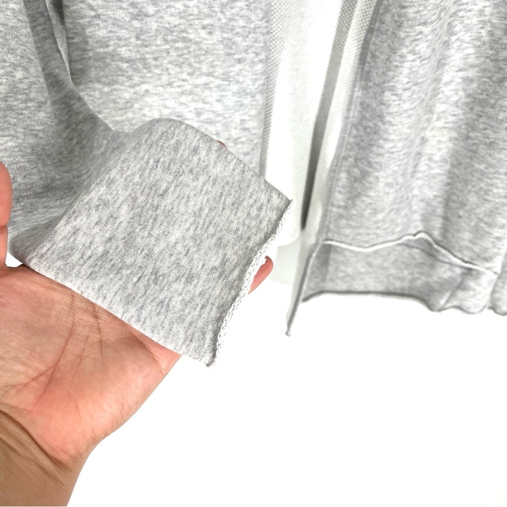 Athleta French Terry Pique Tranquility Wrap Cardigan - Picture 6 of 13